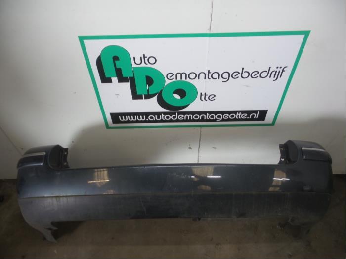 Achterbumper van een Volkswagen Passat (Passat 01-) (LC7V), Auto-onderdelen, Carrosserie, Bumper, Volkswagen, Gebruikt, 3 maanden garantie