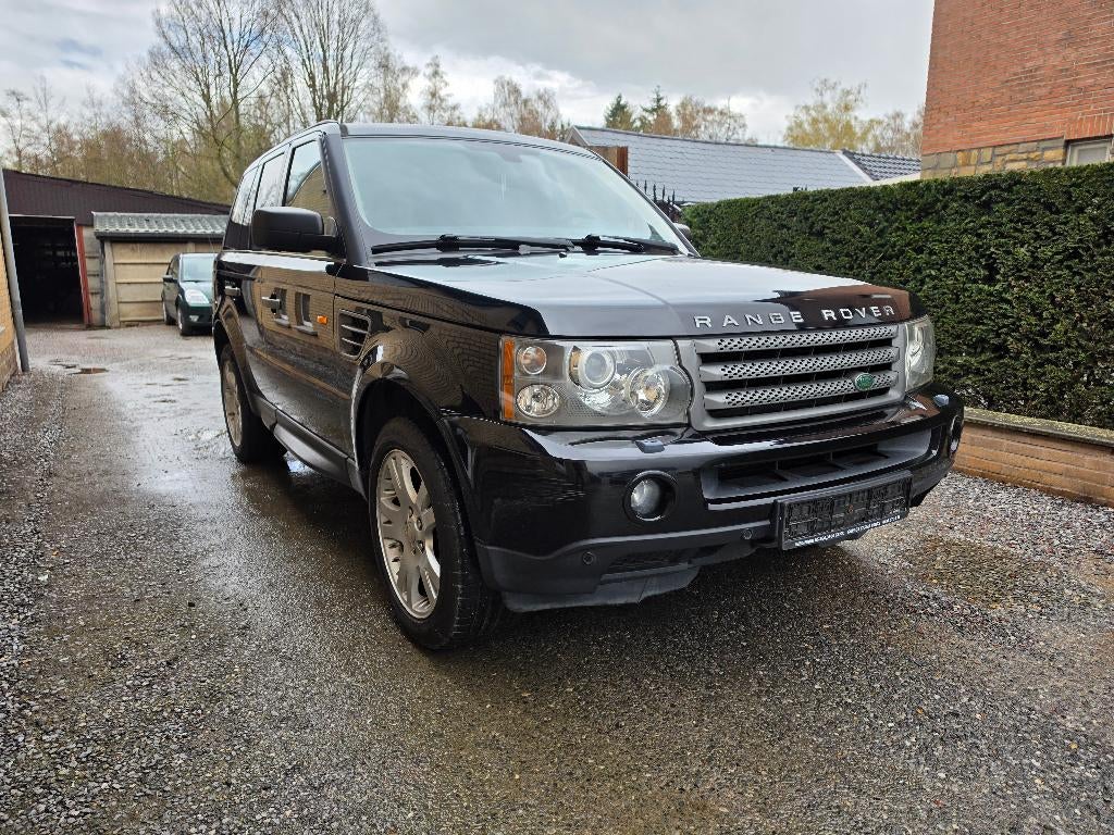 Range Rover hse sport lichte vracht 4x4, Auto's, Land Rover, Automaat, Zwart, Zwart, Leder