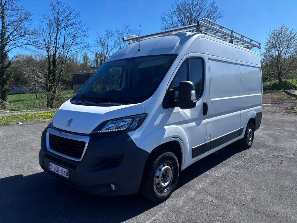 Peugeot Boxer 2015, Cuir, Euro 5, Achat, Noir