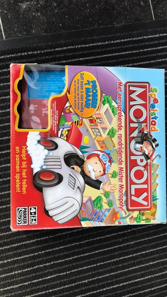 Monopoly voor kinderen, Ophalen, Zo goed als nieuw