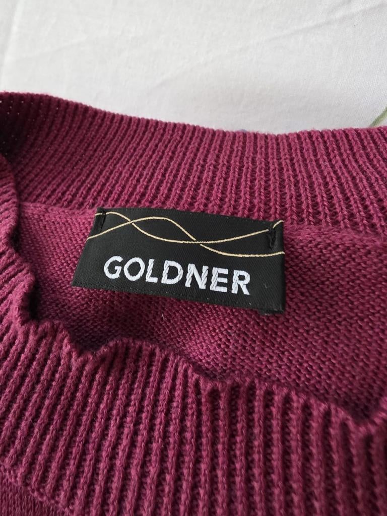 Robe bordeau en tricot ( Goldner ), Vêtements | Femmes, Enlèvement, Comme neuf, Taille 42/44 (L)