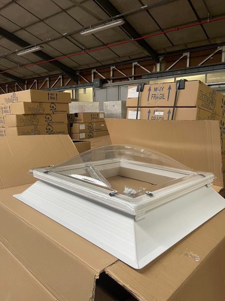 ✅Coupole de toit double Parois manuel ,électrique ,fixe❗️ ️, Bricolage & Construction, Enlèvement, Neuf