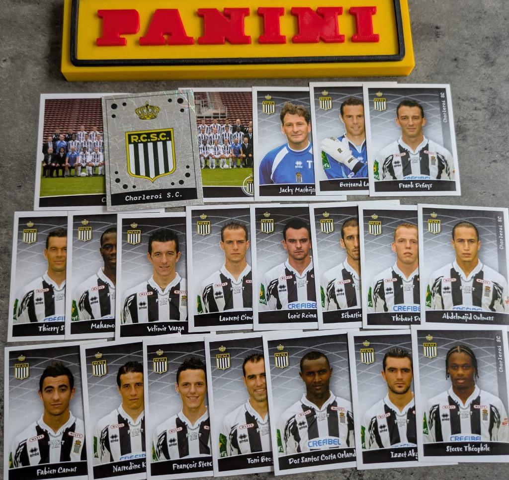 Panini football 2006 21X Autocollants foot SP CHARLEROI 2006, Envoi, Neuf