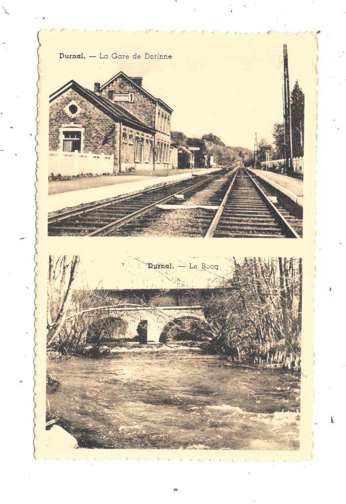 Durnal NA2: La Gare et Le Bocq, Collections, Envoi, 1940 à 1960, Non affranchie, Namur