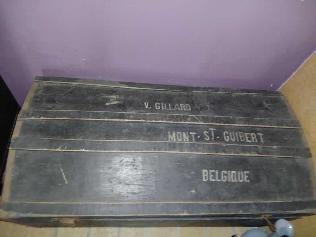 Malle ancienne en bois, Maison & Meubles, Accessoires pour la Maison | Coffres, Enlèvement