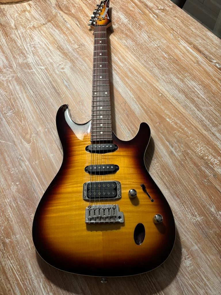 Ibanez SA260FM Sunburst, Ophalen, Zo goed als nieuw, Ibanez