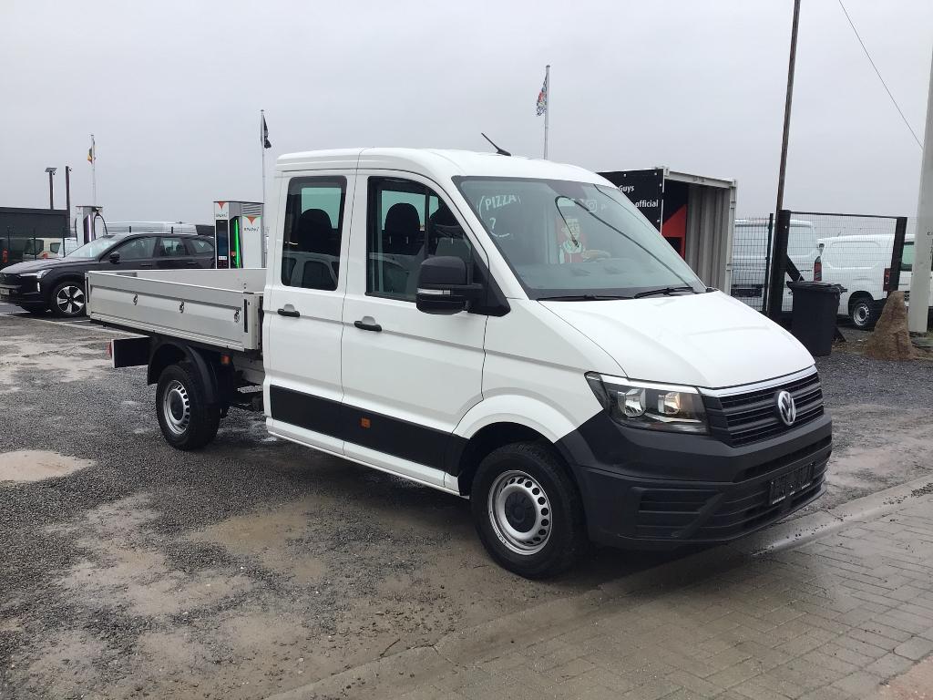 volkswagen crafter laadbak/dubbel/cabine 7plaatsen 2023, 4 deurs, 4 cilinders, Volkswagen, 3000 kg