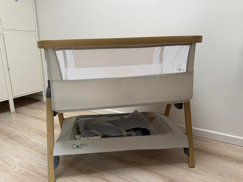 CoZee Tutti Bambini Bedside+ 2 hoeslakens & matrasbeschermer, Enlèvement, Utilisé