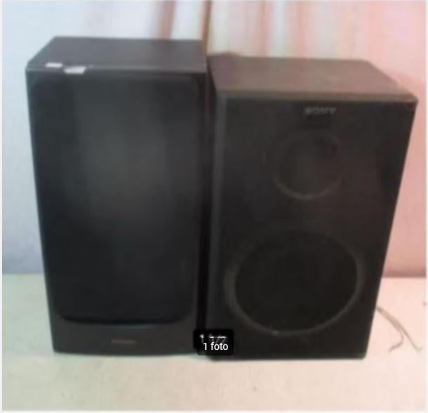 2 haut-parleurs Sony et Audiosonic Prima, TV, Hi-fi & Vidéo, Enceintes, Enlèvement ou Envoi, Comme neuf, Haut-parleurs Frontaux, Arrière ou Stéréo