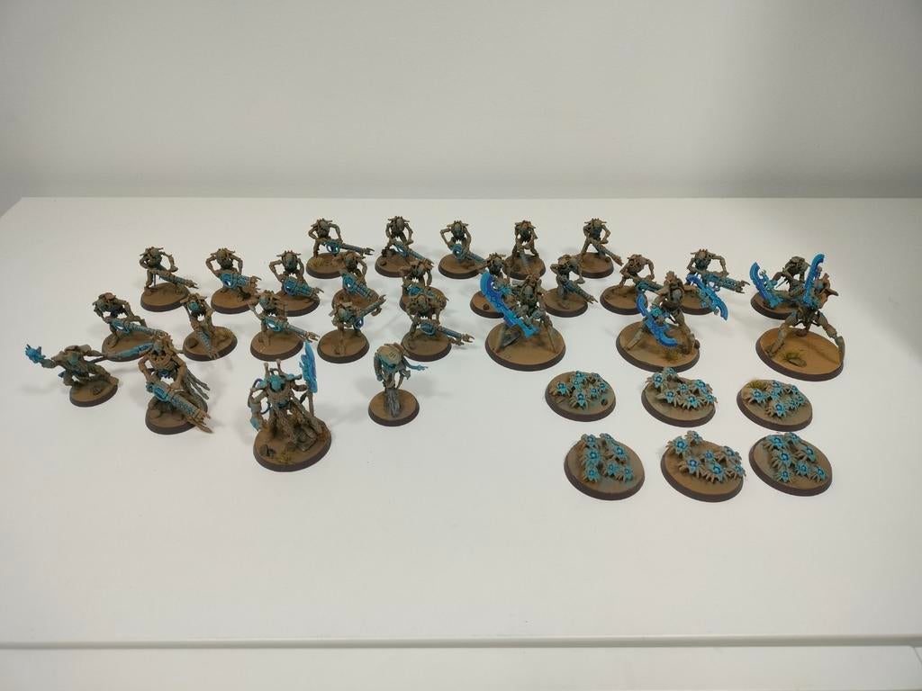 Warhammer 40k Necrons - geschilderd, Hobby en Vrije tijd, Wargaming, Ophalen of Verzenden, Gebruikt, Warhammer