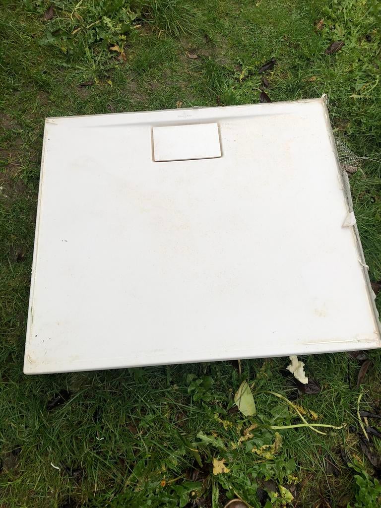 Receveur et parois., Enlèvement, Utilisé