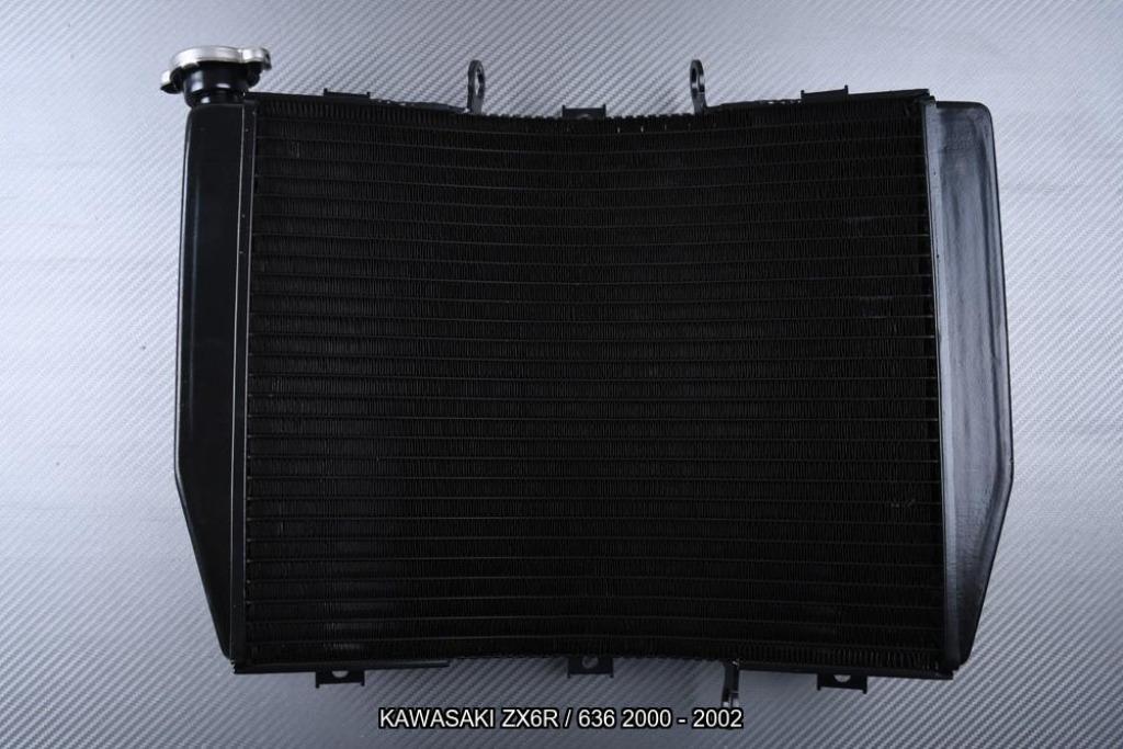 Radiateur Koeler AVDB KAWASAKI ZX6R / 636 2000 2002 ZX 6 R, Motoren, Ophalen of Verzenden, Nieuw