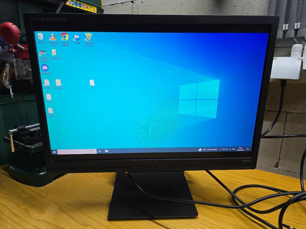 Ecran 22p IIYAMA ProLite B2206WS - GV78, Computers en Software, Monitoren, Gebruikt, DVI, VGA, Ingebouwde speakers, Ophalen of Verzenden
