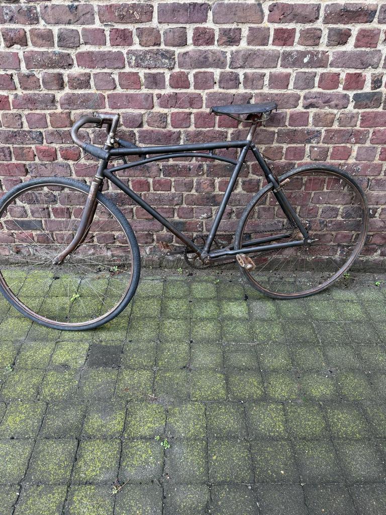 oude koersfiets, Ophalen