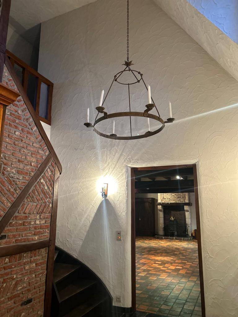 Lustre ancien avec bougies, Enlèvement, Utilisé, Autres couleurs, Chandelier