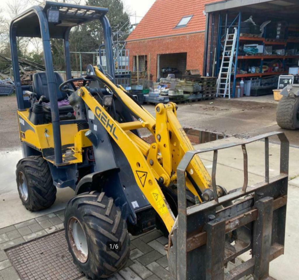 Kniklader, wiellader 1,7 ton te huur-huren, Enlèvement