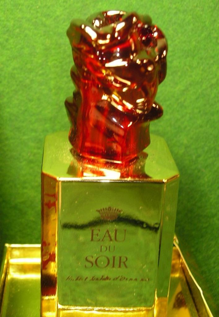 FLACON DE PARFUM COLLECTOR"EAU DU SOIR"SISLEY 2006 VIDE, Enlèvement ou Envoi, Comme neuf, Bouteille de parfum