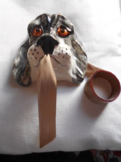 porcelaine anglaise, chien, Antiquités & Art, Enlèvement ou Envoi