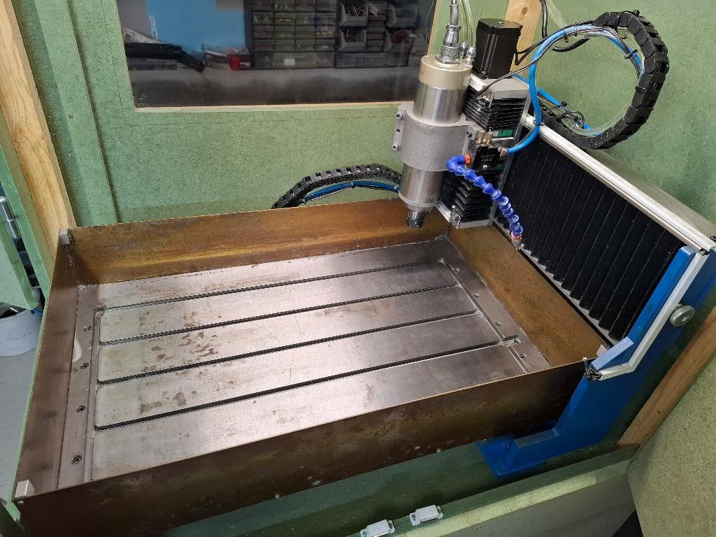 Cnc freesmachine, Bricolage & Construction, Outillage | Fraiseuses, Enlèvement, Utilisé, Électrique, Autres types