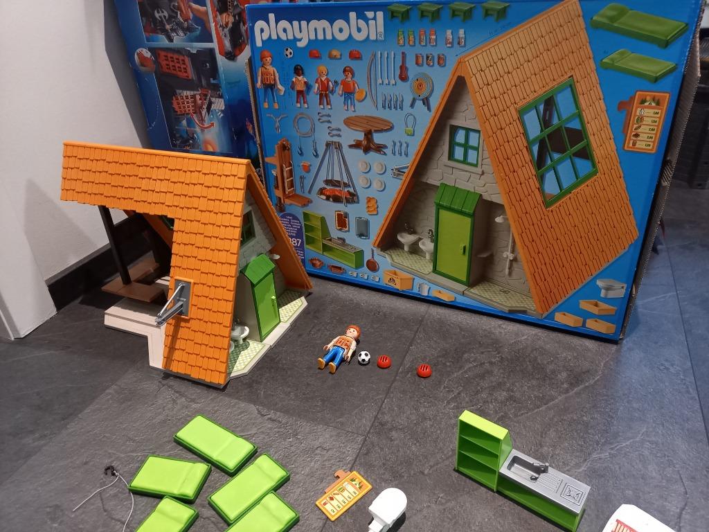 Playmobil camping huisje, Kinderen en Baby's, Speelgoed | Playmobil, Ophalen, Zo goed als nieuw