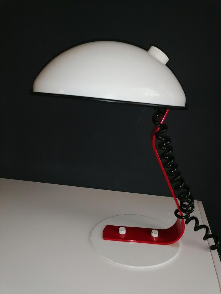 Vintage bureaulamp jaren 70 Massive., Enlèvement, Utilisé