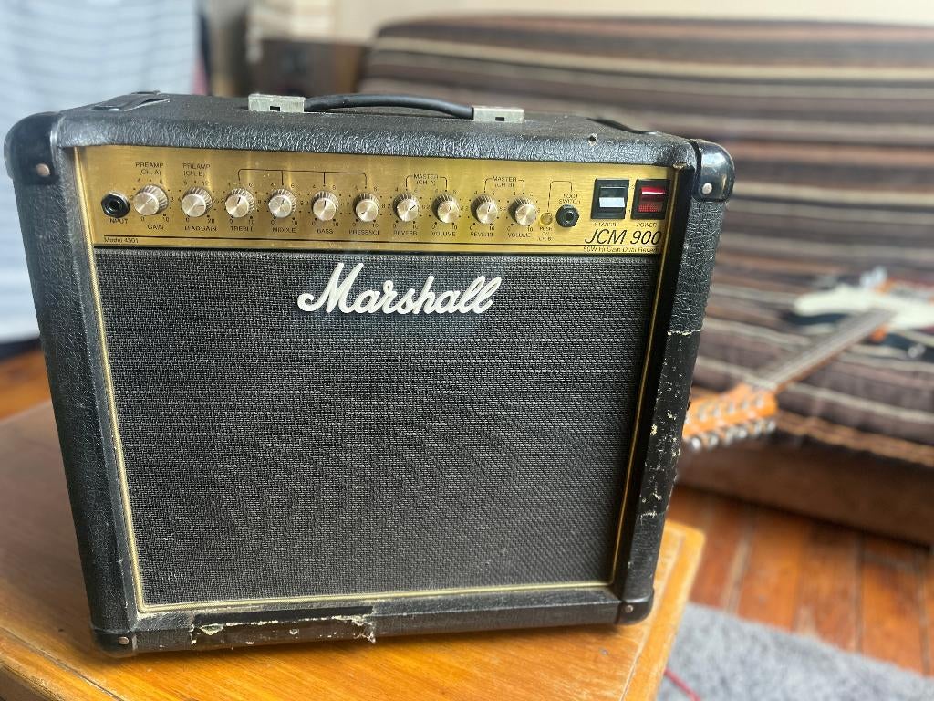 Ampli guitare Marshall JCM 900 50w Vintage 1991 révisé, Muziek en Instrumenten, Versterkers | Bas en Gitaar, Ophalen, Gebruikt