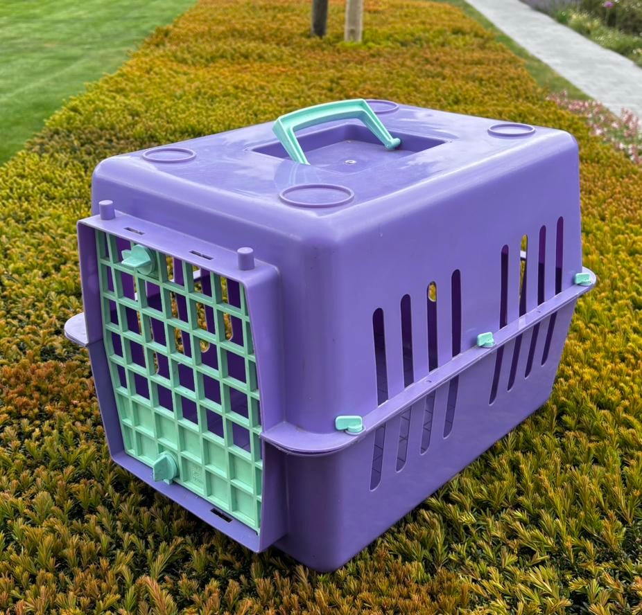 Reiskoffer voor huisdier, Dieren en Toebehoren, Ophalen, Zo goed als nieuw