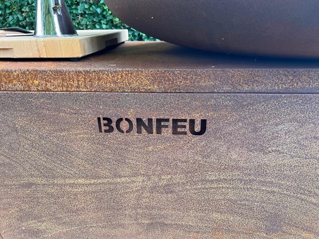 BonFeu Island XL Corten Demo toestel, Tuin en Terras, Buitenkeukens, Ophalen of Verzenden, Nieuw, Vrijstaand