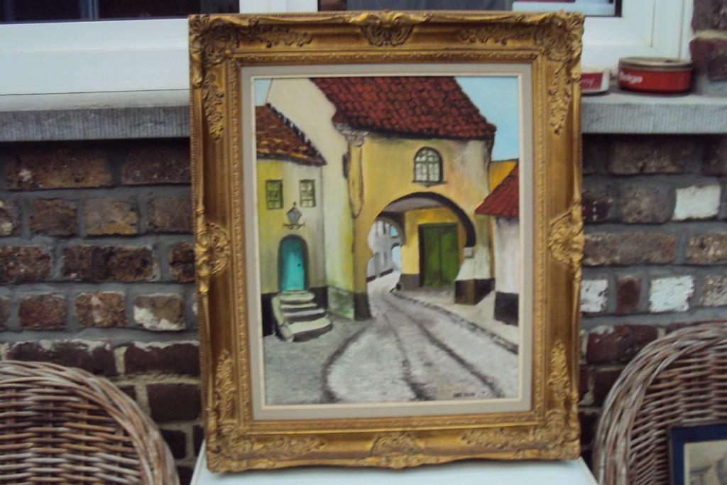 schilderijen, Ophalen