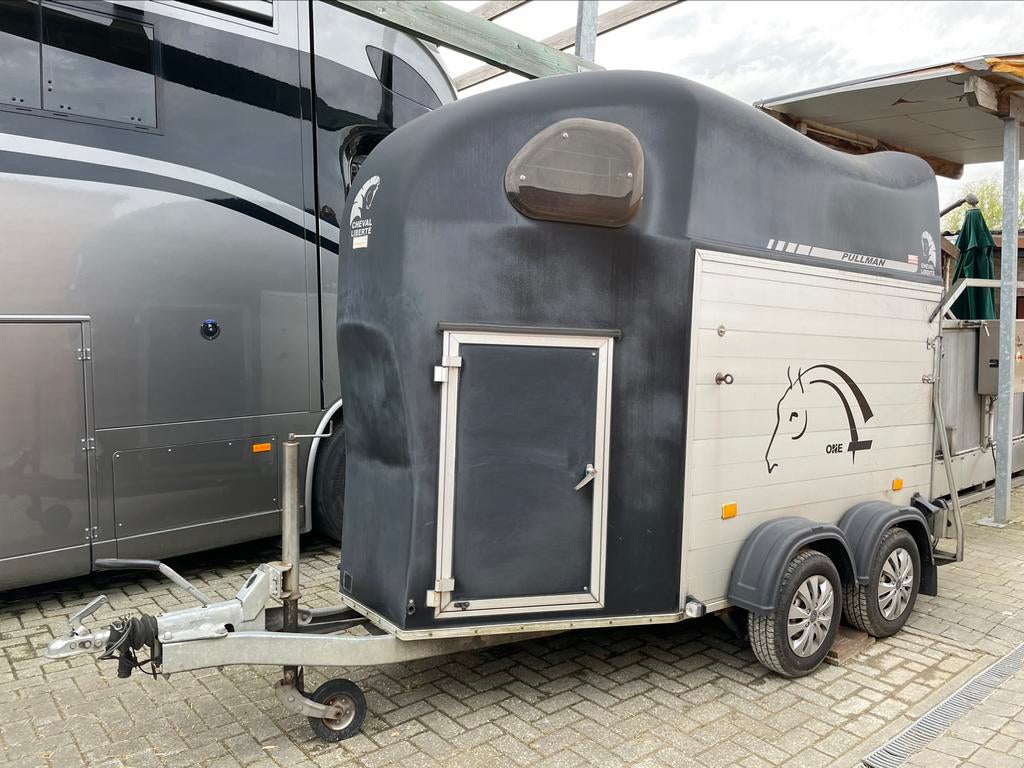 Paardentrailer te huur… 1,5 paard… eventueel B rijbewijs!, Enlèvement ou Envoi, Utilisé
