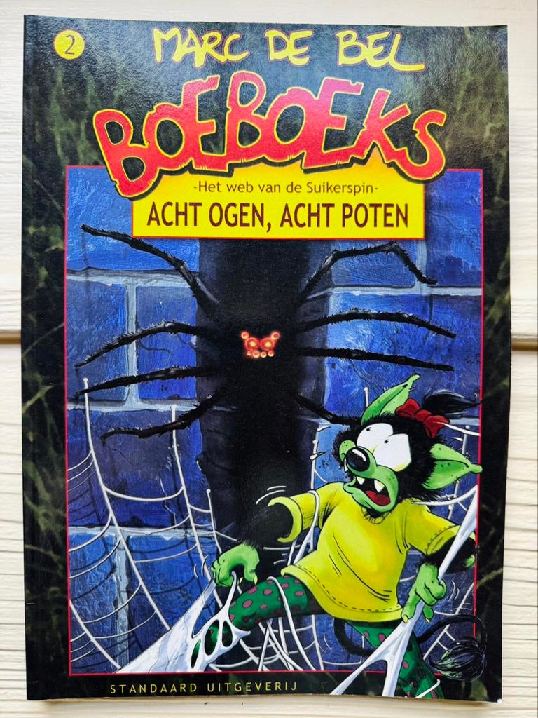 Strip Marc de Bel - Acht ogen, acht poten (nr 2), Boeken, Stripverhalen, Ophalen of Verzenden