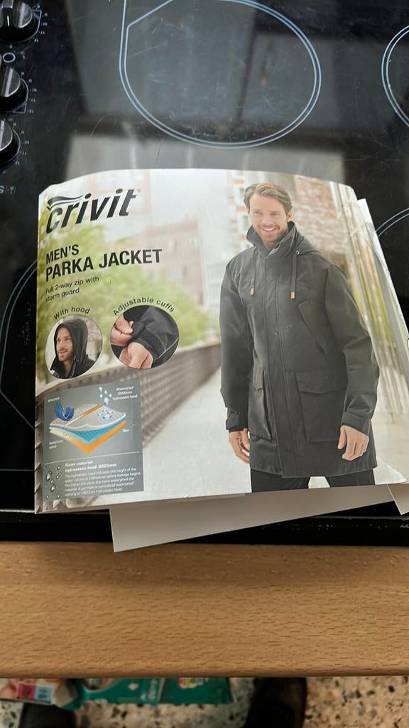 Parka Urban homme Cribit taille 52, Enlèvement, Comme neuf