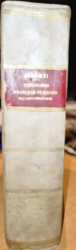 Dictionnaire François - Italien, Boeken, Woordenboeken, Gelezen, Overige uitgevers, Italiaans, Francesco Alberti di Villanova