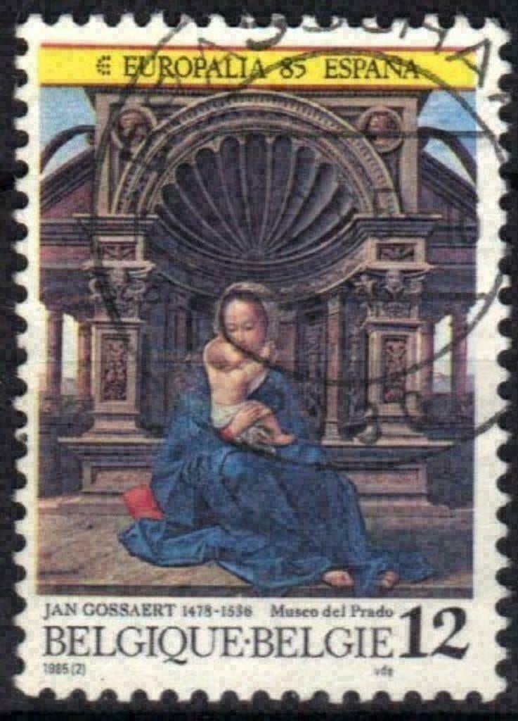 Belgique 1985 - Yvert/OBP 2157 - Europalia 85 - Espagne (ST), Timbres & Monnaies, Timbres | Europe | Belgique, Envoi, Affranchi