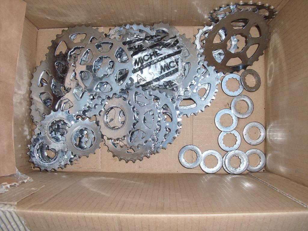 tandwielen retro stalen ros, ook grote maten campagno1€ stuk, Fietsen en Brommers, Ophalen, Nieuw, Racefiets, Wiel