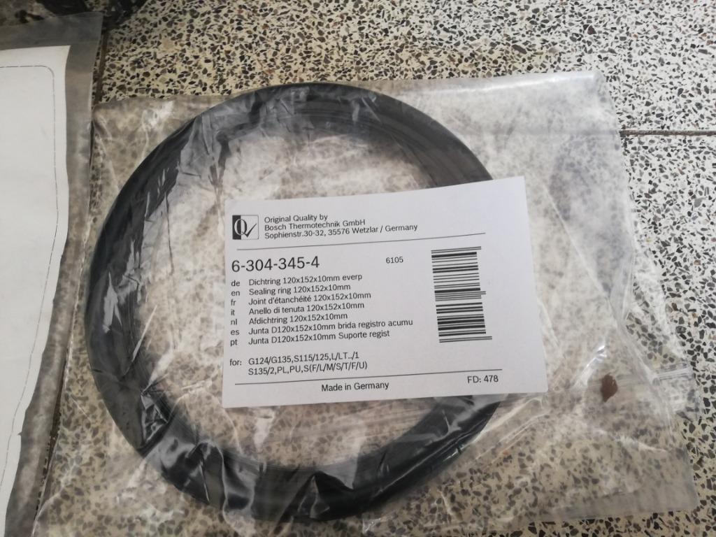 Buderus Boiler dichting / pakking Origineel incl. verzending, Ophalen of Verzenden, Nieuw, Boiler