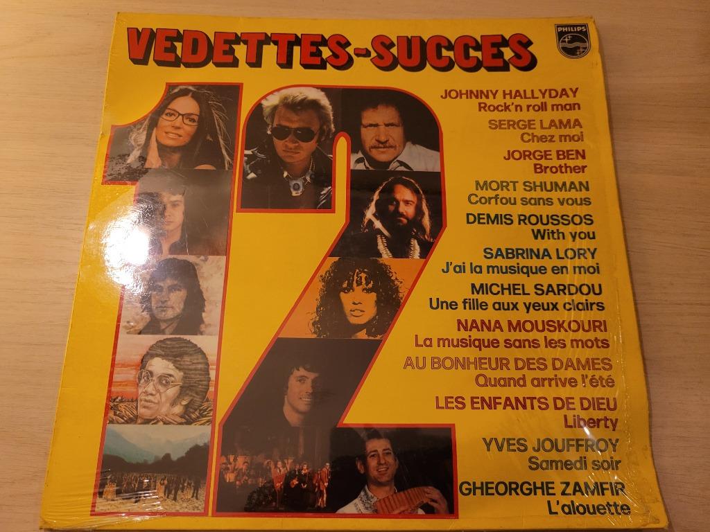Disque vinyl 33 tours Various – 12 Vedettes - 12 Succès, Cd's en Dvd's, Vinyl | Verzamelalbums, Zo goed als nieuw, Pop, Ophalen of Verzenden