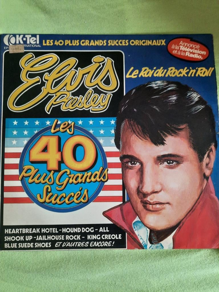 Lp elvis Presley, Cd's en Dvd's, Ophalen, Zo goed als nieuw