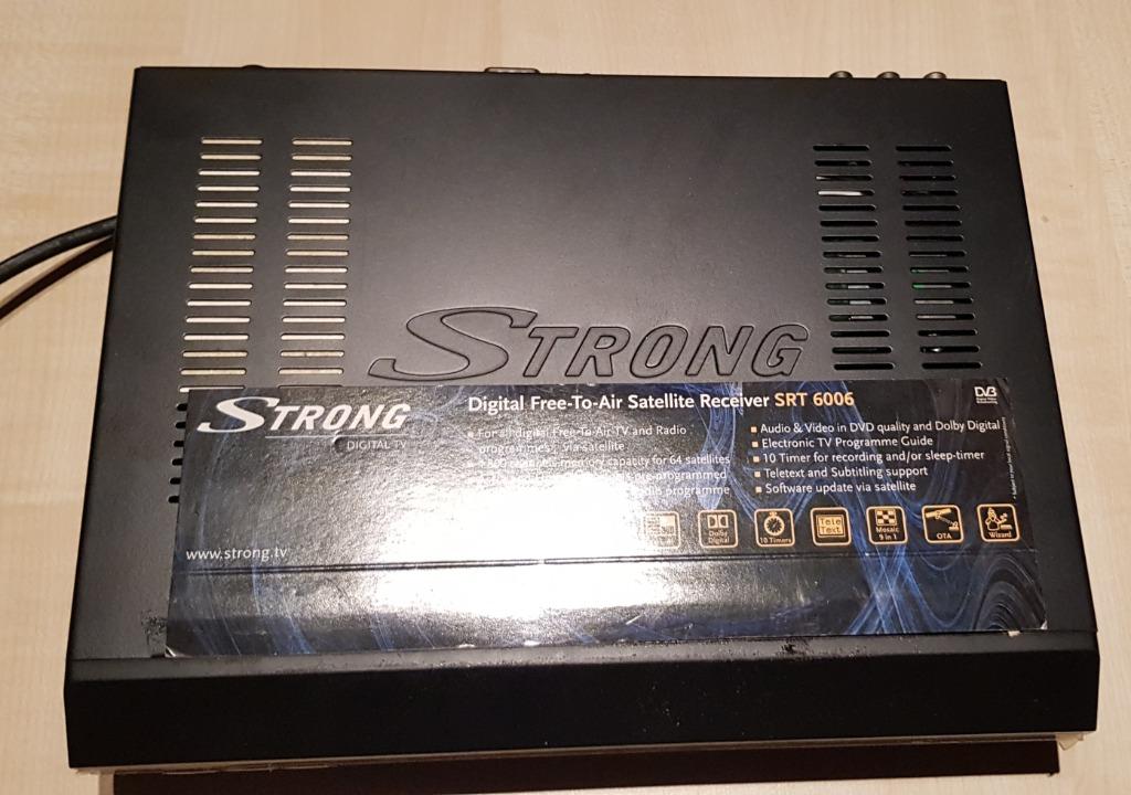 Récepteur satellite STRONG SRT 6006, Enlèvement ou Envoi, Neuf, Accessoires d'antenne (parabolique), Autres marques