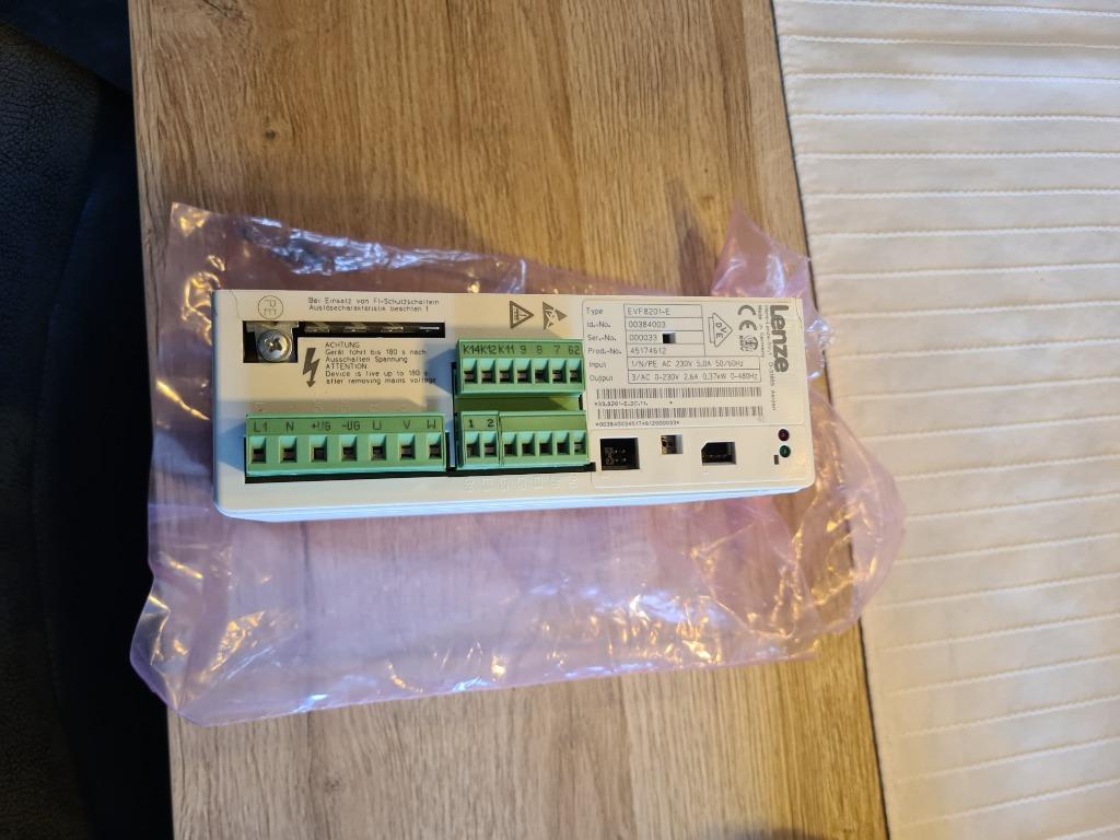 Variateur de fréquence - commande moteur Lenze EVF 0,37 kW, Enlèvement ou Envoi, Utilisé