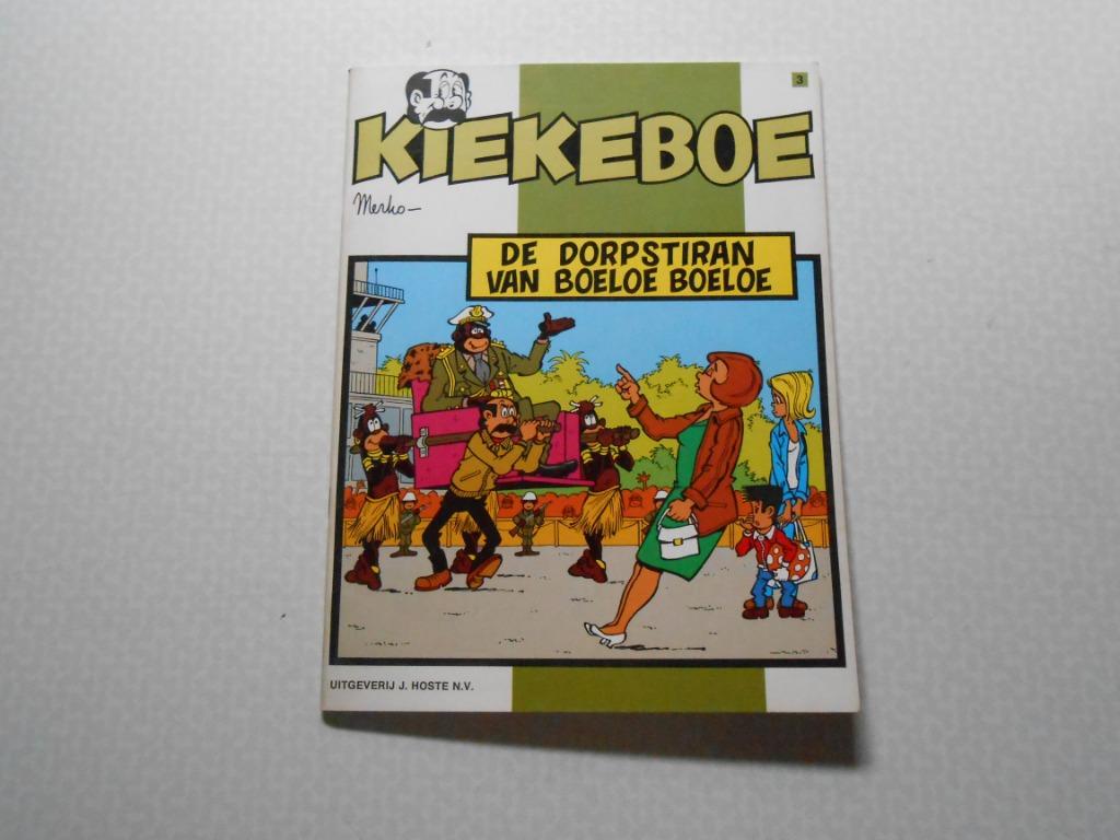 kiekeboe 3a De dorpstiran van Boeloe Boeloe 1979 1 ste druk., Boeken, Stripverhalen, Nieuw, Eén stripboek, Ophalen of Verzenden
