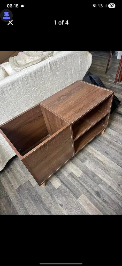 Vinyl/opslag kastje, Ophalen of Verzenden