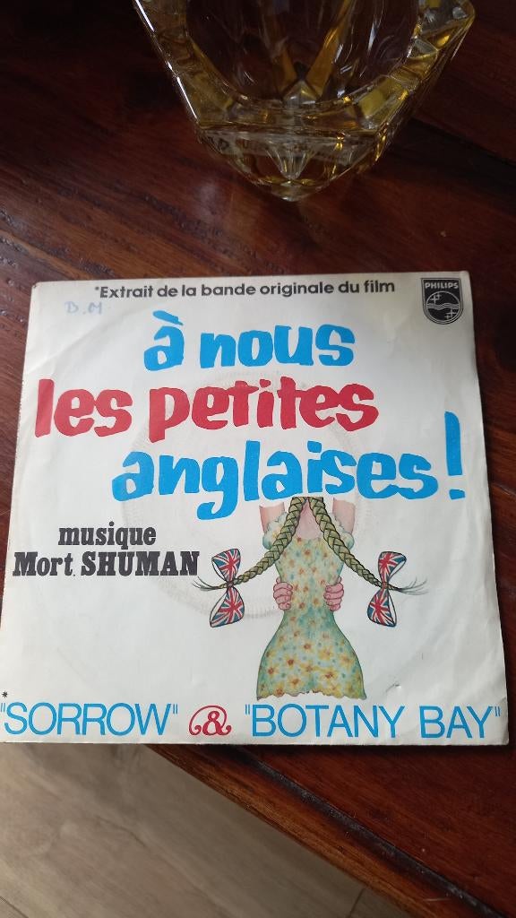 vinyl (45T) mort shuman "sorrow", Enlèvement ou Envoi, Utilisé