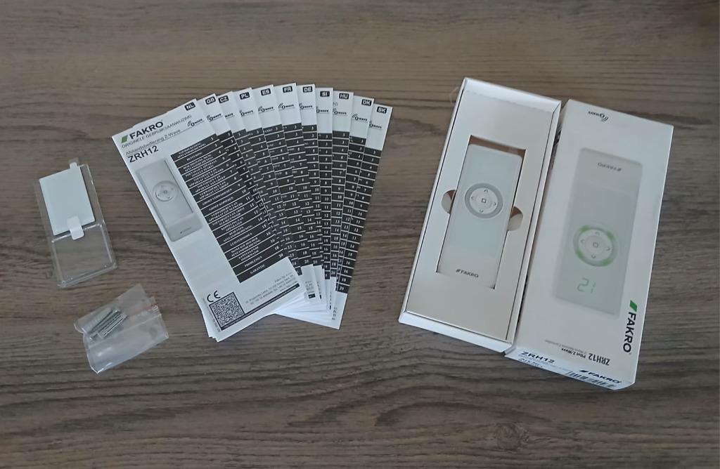 Fakro Pilot Z Wave afstandsbediening, Enlèvement, Neuf, Blanc, Fonctionnement électrique
