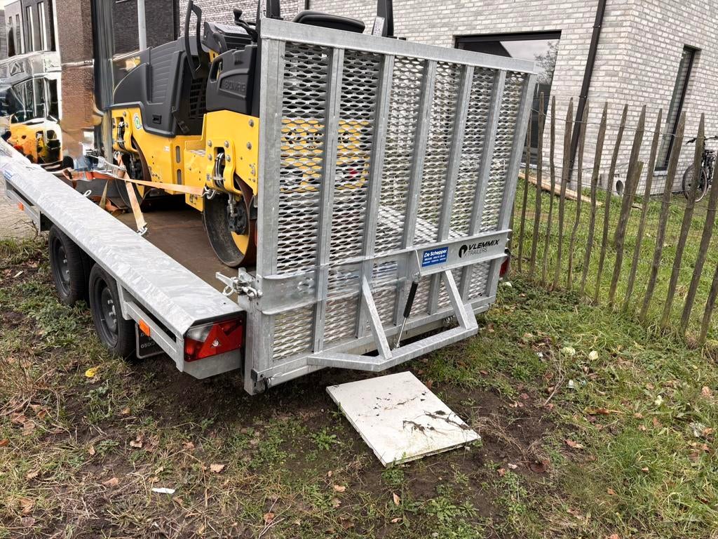 Grijze (metallic) transporter te koop VLEMMIX, Auto diversen, Aanhangers en Bagagewagens, Ophalen, Zo goed als nieuw