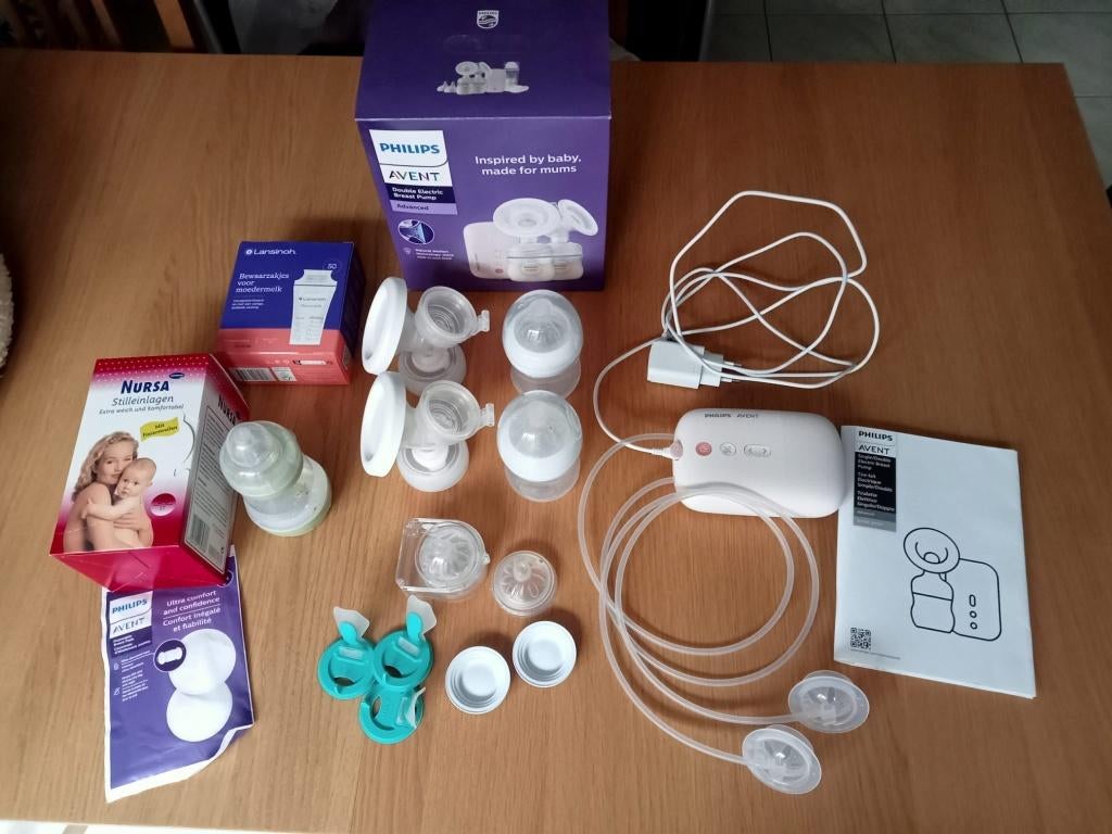 Avent borstkolfset en accessoires voor borstvoeding, Ophalen, Gebruikt, Borstkolf