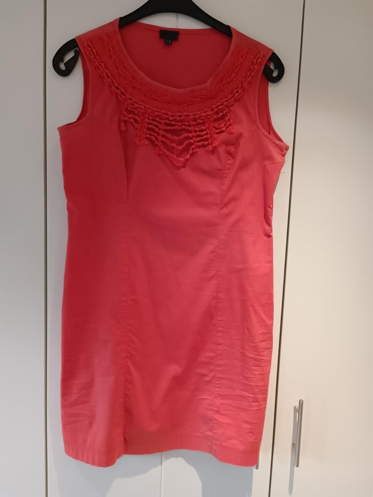 Robe d'été orange de Giovane, taille 40, Enlèvement ou Envoi, Taille 38/40 (M), Orange, Au-dessus du genou