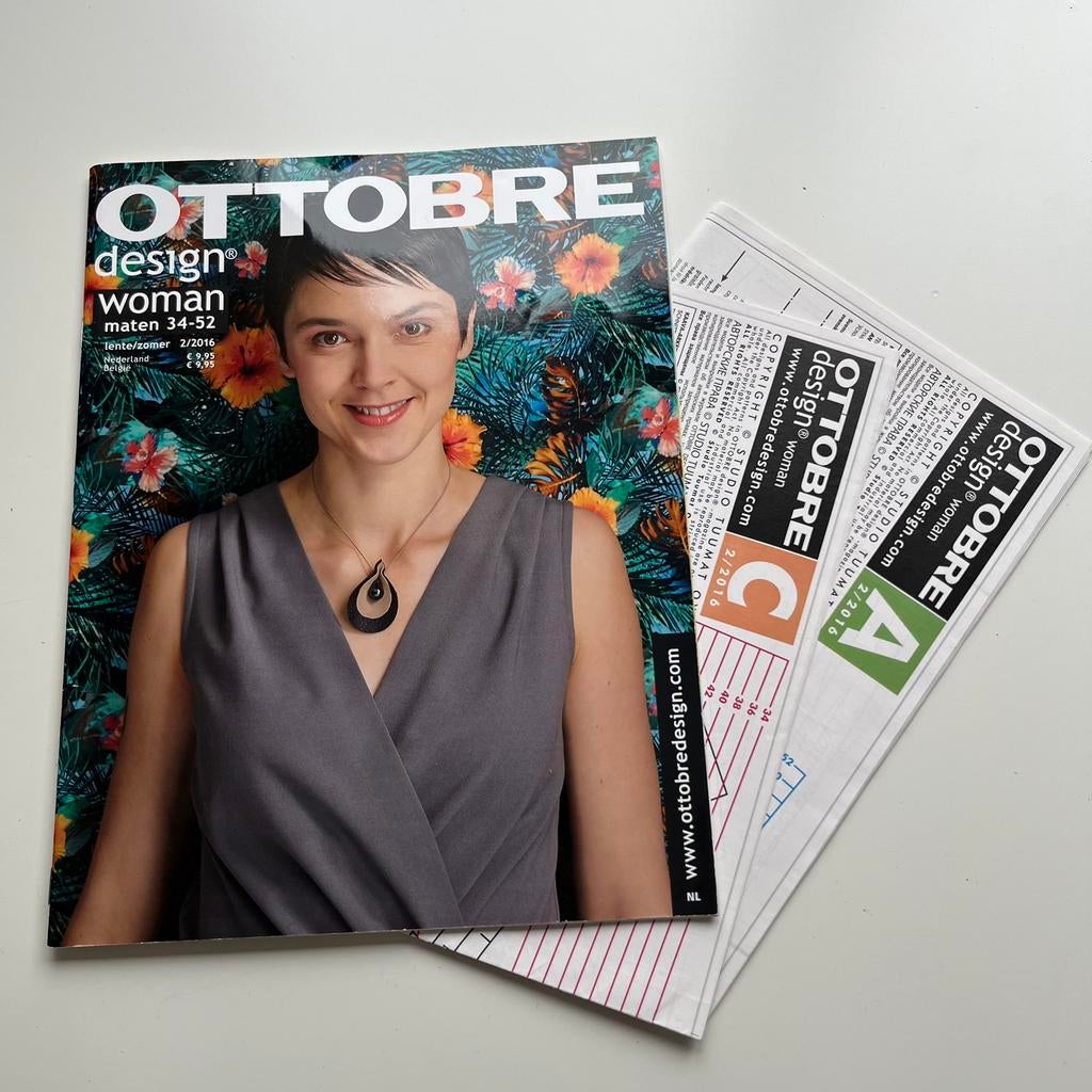 Ottobre Design Woman 2/2016, Ophalen of Verzenden, Zo goed als nieuw