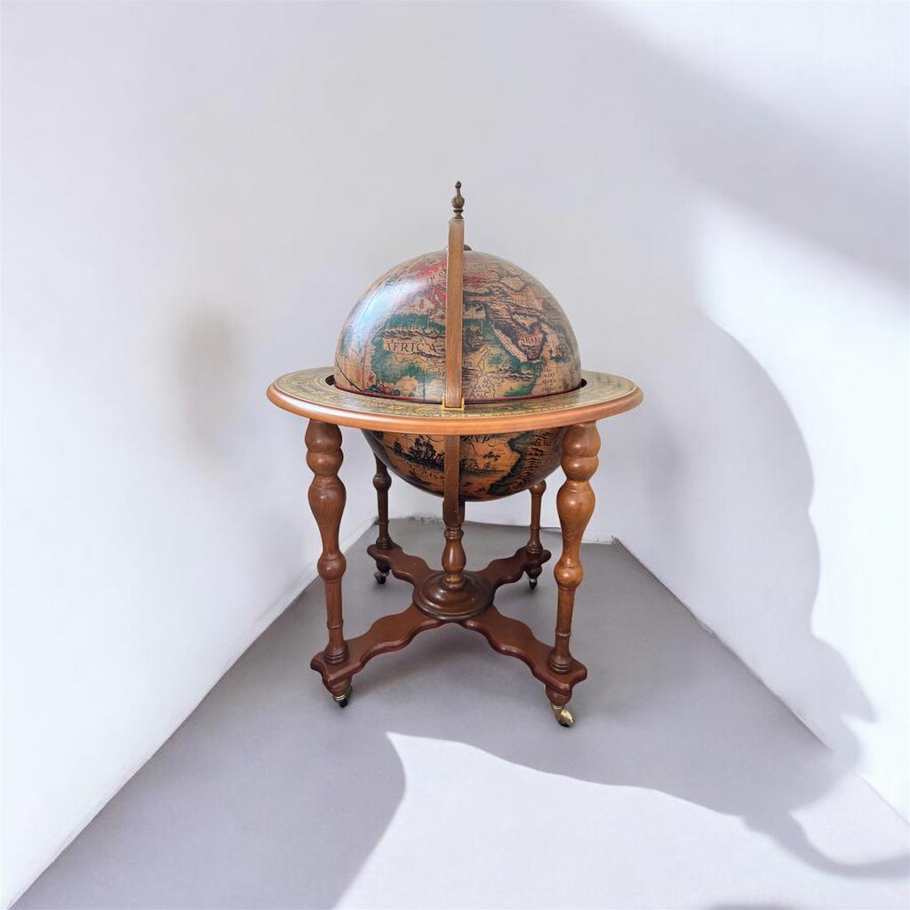 Antieke globe bar, Ophalen of Verzenden, Zo goed als nieuw