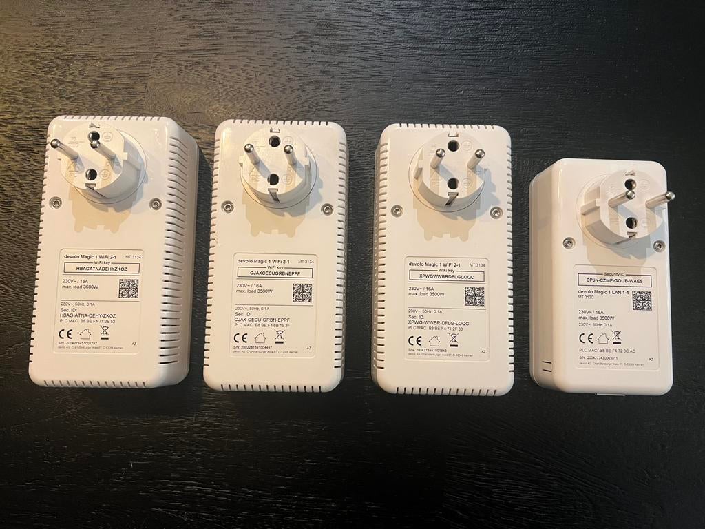 Devooo magic 1 wifi 2-1 - 3 kamers + magic lan, Ophalen, Zo goed als nieuw